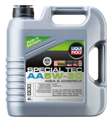 Олива 5W30 API/ILSAC 4L LIQUI MOLY SPECIAL TEC AA